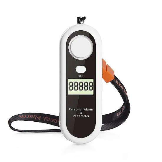 Meinoe130dB Allarme personale con contapassi portatile per funzionamento notturno