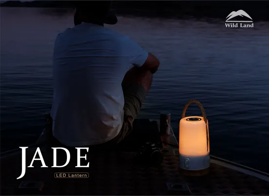 Luce portatile da campeggio con lanterna da campeggio a LED in corda di canapa