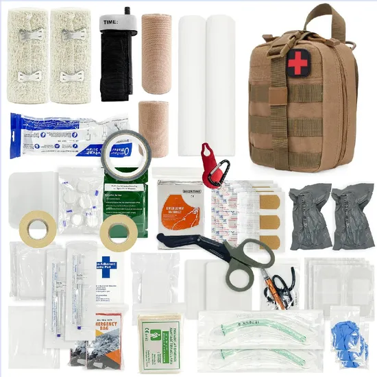Kit di sopravvivenza d'emergenza Borsa tattica EMT Kit di pronto soccorso Strumento di sopravvivenza medica